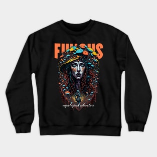 FUNGUS FUNGI MUSHROOMS ADVENTURE Crewneck Sweatshirt